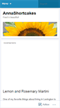Mobile Screenshot of annashortcakes.com