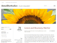 Tablet Screenshot of annashortcakes.com